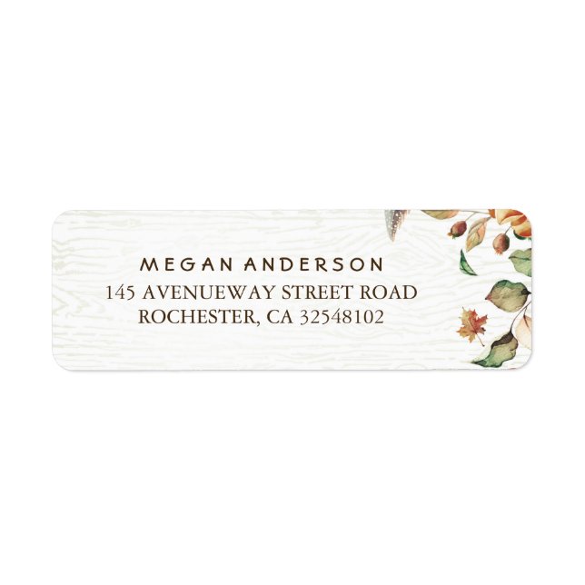 Herbstlaubs Harvest Wedding (Vorne)