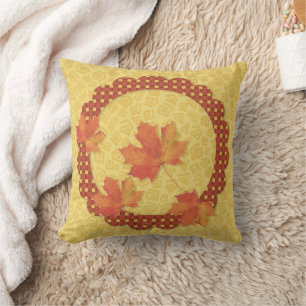 Herbstlaubs Pillow Kissen
