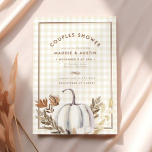 Herbstlaubs White Pumpkin Couches Brautparty