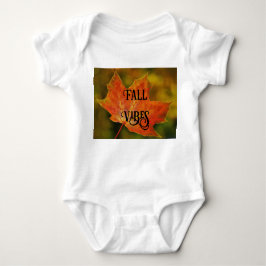 Herbstleaf Fall Vibes Baby Bodysuit Baby Strampler