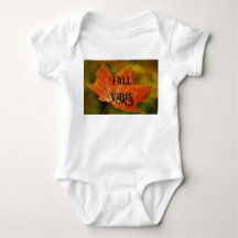 Herbstleaf Fall Vibes Baby Bodysuit