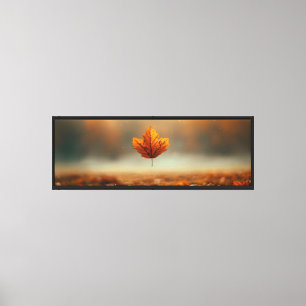 Herbstleaf Fallende Leinwand