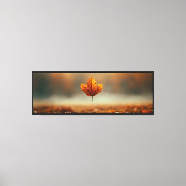 Herbstleaf Fallende Leinwand (Vorderseite)