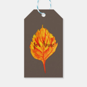Herbstleaf Geschenkanhänger