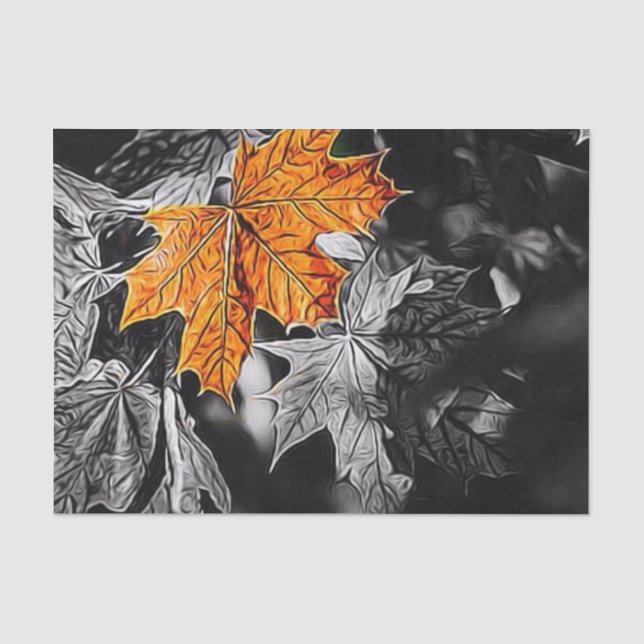 Herbstleaf Seidenpapier (Vorderseite)