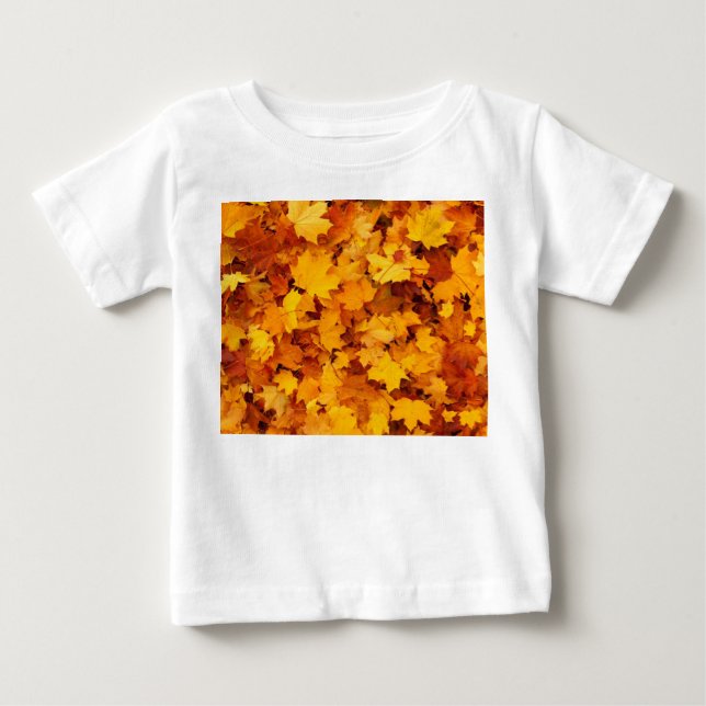 Herbstleaves Baby T-shirt (Vorderseite)