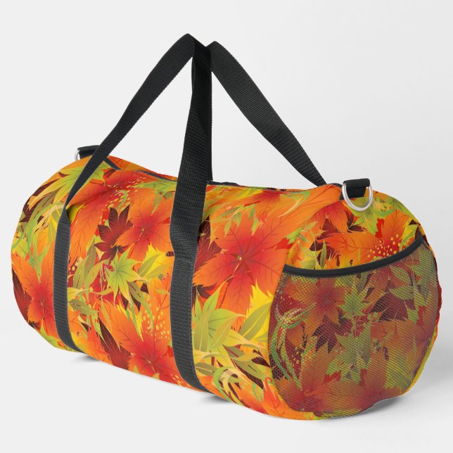 Herbstleaves Duffle Bag (Rechte Ecke)