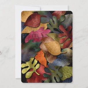 Herbstleaves Erntedank Metallic Look