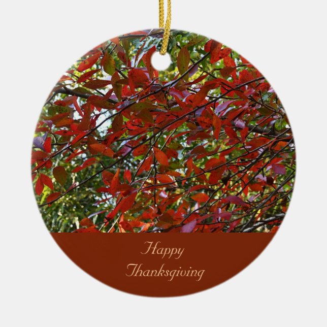 Herbstleaves Erntedank Ornament (Vorne)