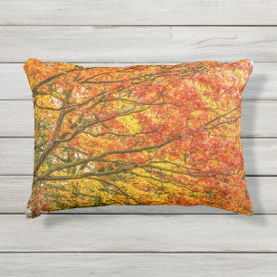 Herbstleaves fallen Foliage Außenrückstand Pillow Kissen Für Draußen