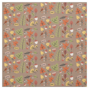 Herbstleaves fallen Gemustert Stoff