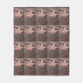 Herbstleaves Fleece Blanket