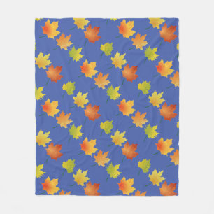 Herbstleaves Fleece Blanket