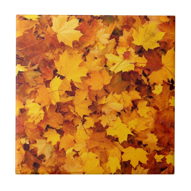 Herbstleaves Fliese (Vorderseite)