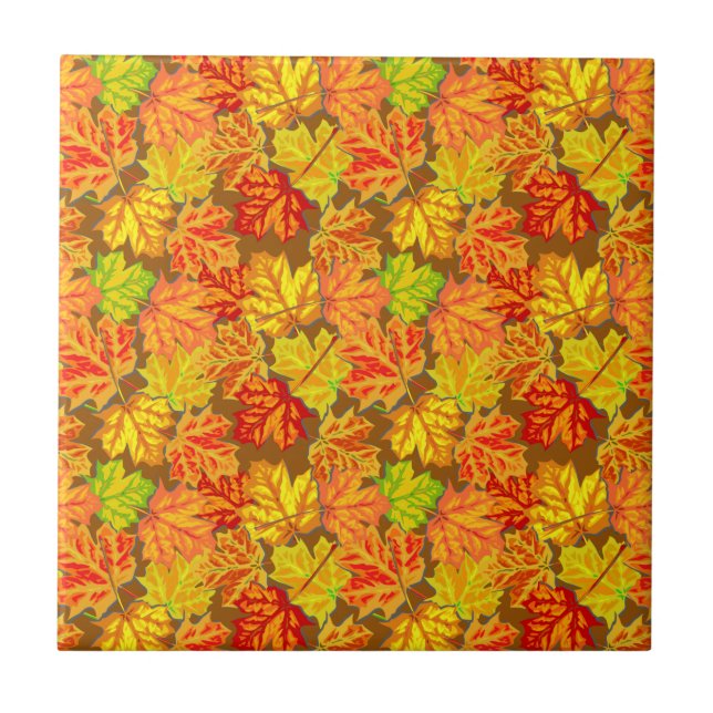 Herbstleaves Fliese (Vorderseite)