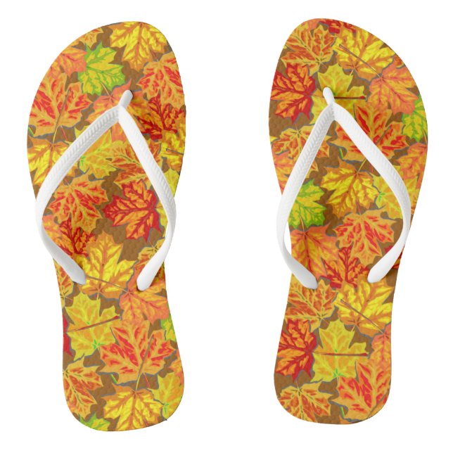 Herbstleaves Flip Flops (Fußbett)