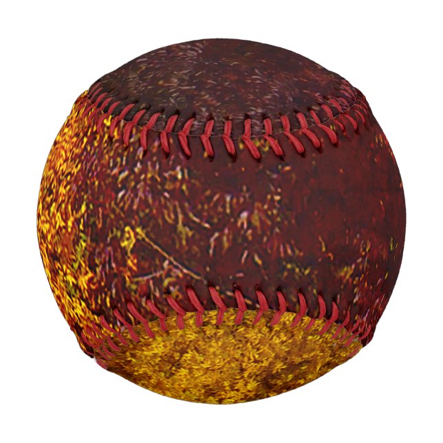 Herbstleaves Gelb und Lila, ZSSPG Baseball (Vorderseite)
