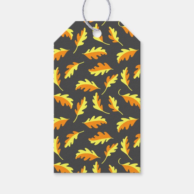 Herbstleaves Geschenkanhänger (Vorderseite)