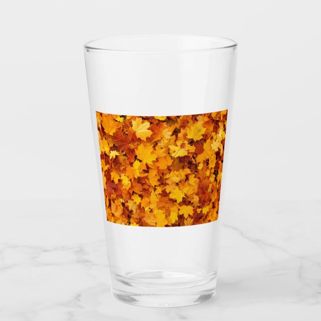 Herbstleaves Glas (Vorderseite)