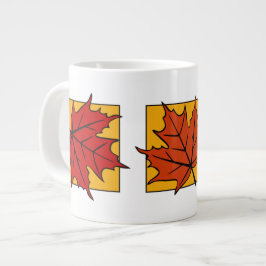 Herbstleaves Jumbo-Tasse