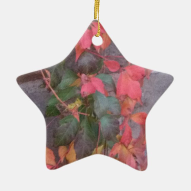 Herbstleaves Keramikornament (Hinten)