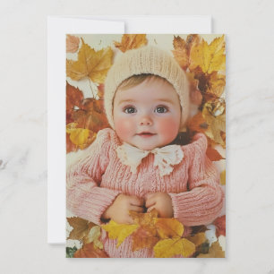 Herbstleaves & Kleine Blätter Goldener Herbst Einladung