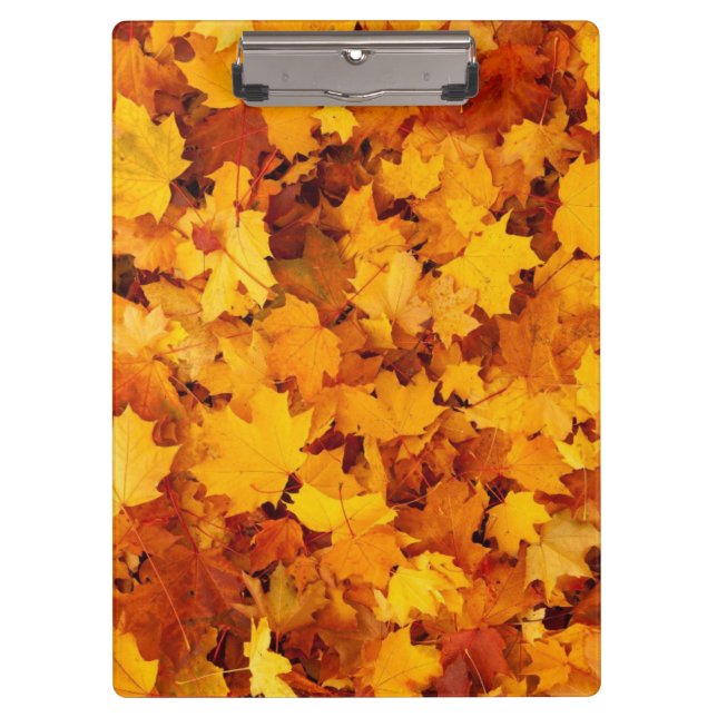 Herbstleaves Klemmbrett (Vorderseite)