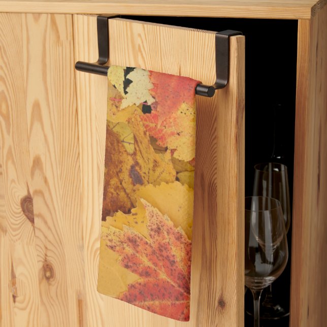 Herbstleaves Küchentücher (Drittel gefaltet)