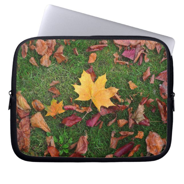Herbstleaves Laptopschutzhülle (Vorderseite)