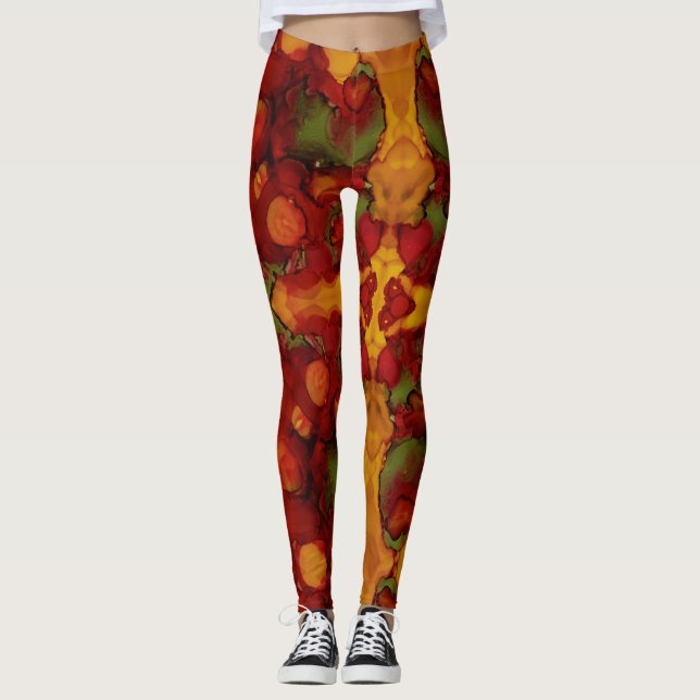 Herbstleaves Leggings (Vorderseite)