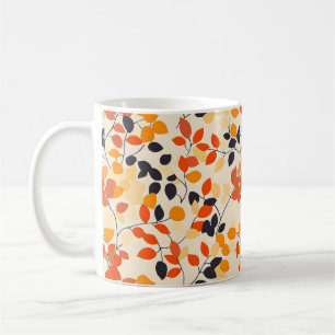 Herbstleaves mit warmen Farben Kaffeetasse