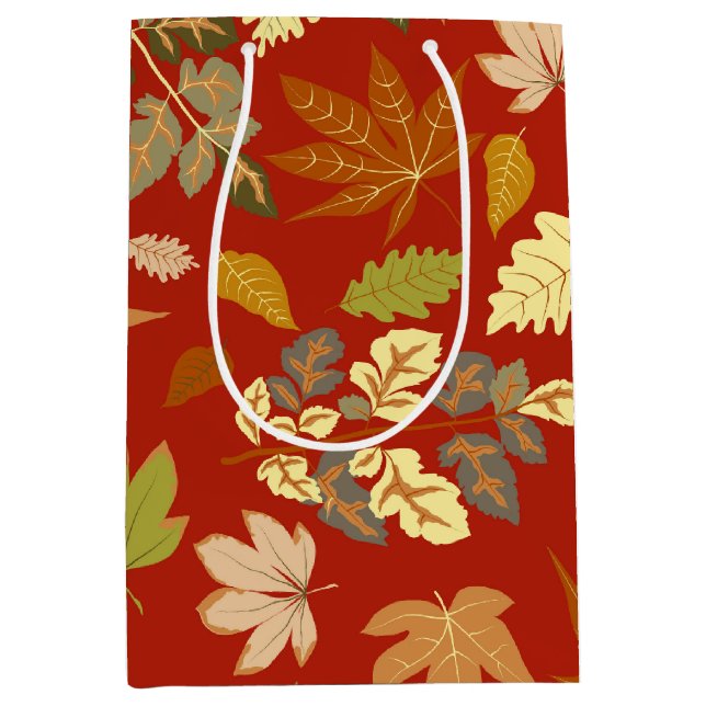 Herbstleaves Mittlere Geschenktüte (Vorderseite)