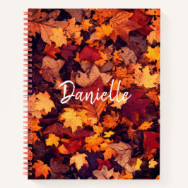 Herbstleaves | Monogramm Notizbuch