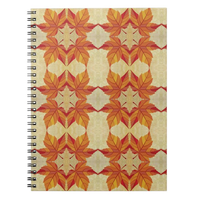 Herbstleaves Notizblock (Vorderseite)