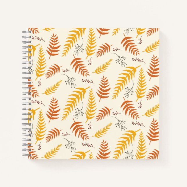 Herbstleaves Notizbuch (Vorderseite)