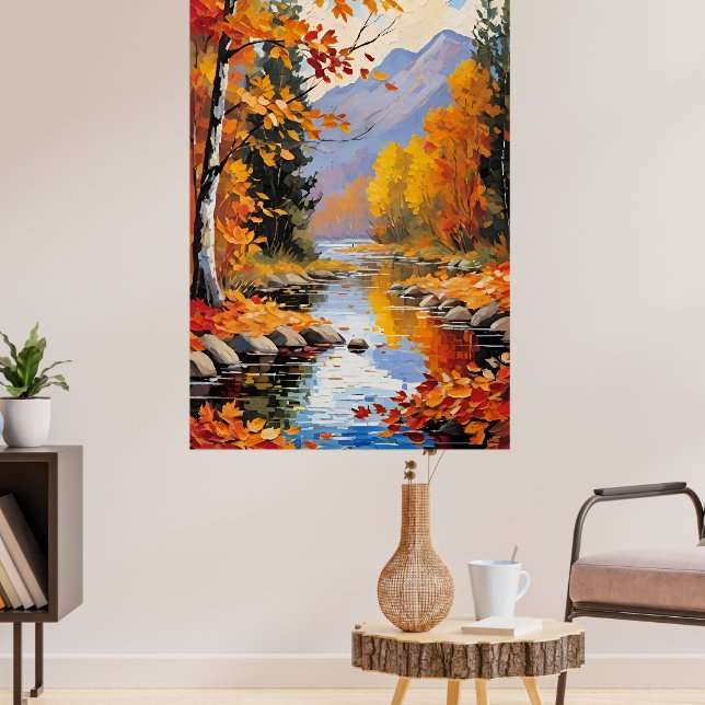 Herbstleaves Poster (Wohnzimmer 3)