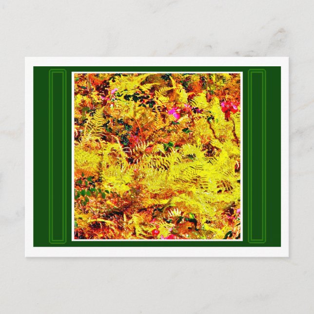 Herbstleaves Postkarte (Vorderseite)