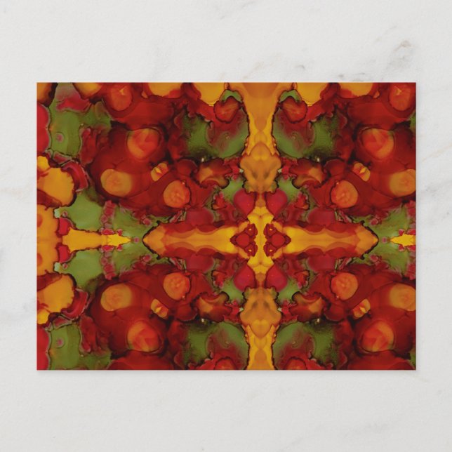 Herbstleaves Postkarte (Vorderseite)