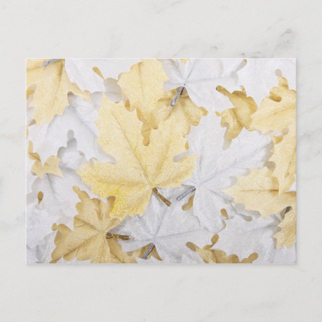 Herbstleaves Postkarte (Vorderseite)