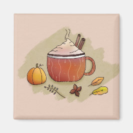 Herbstleaves & Pumpkaffee Magnet