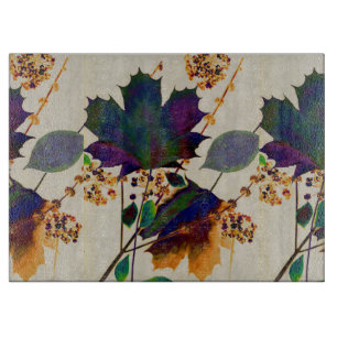 Herbstleaves Royal Colors Cutting Board Schneidebrett