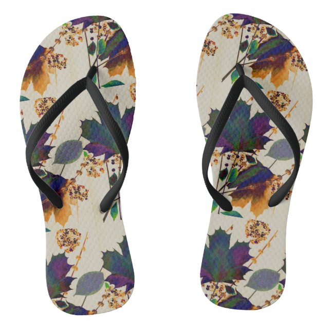 Herbstleaves Royal Colors Flip Flops (Fußbett)
