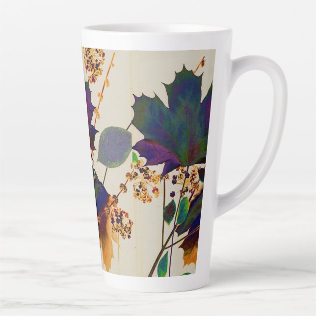 Herbstleaves Royal Colors Latte Tasse (Rechts)