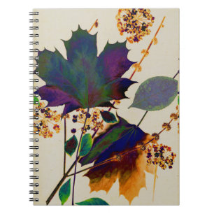 Herbstleaves Royal Colors Notizblock