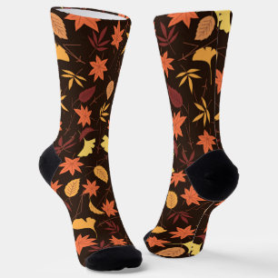 Herbstleaves Socken fallen