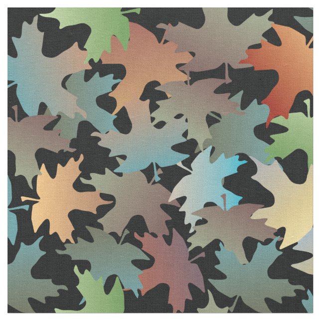 Herbstleaves Stoff (Nahaufnahme)