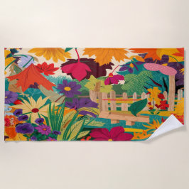 Herbstleaves Strandtuch