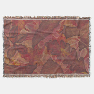 Herbstleaves Throw Blanket Decke
