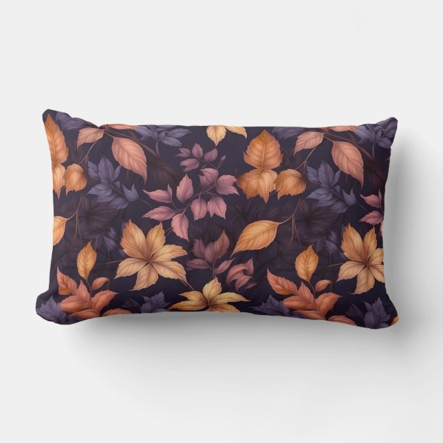 Herbstleaves Throw Kissen (Vorderseite)