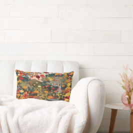 Herbstleaves Throw Kissen